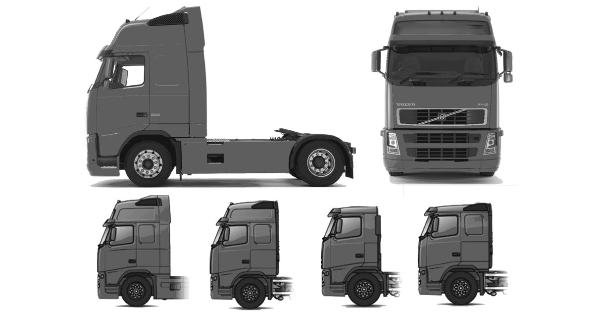 Volvo FH16 Blueprint