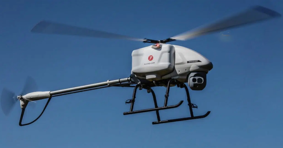 Single-Rotor Drone Aircraft