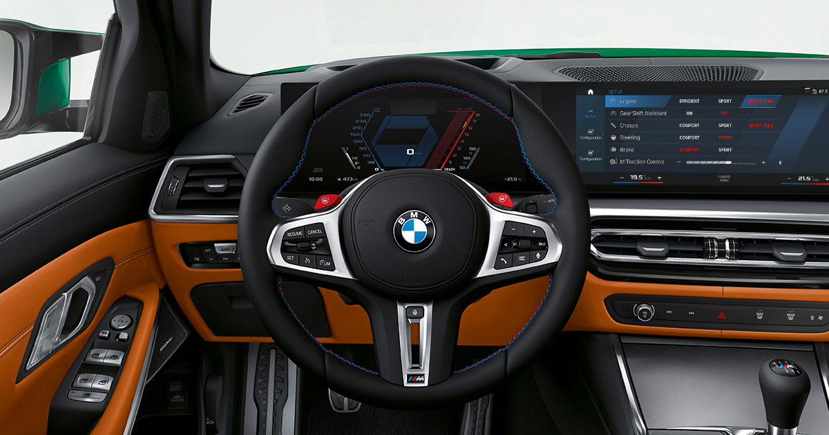 Interior Design of BMW M3 and its Technology