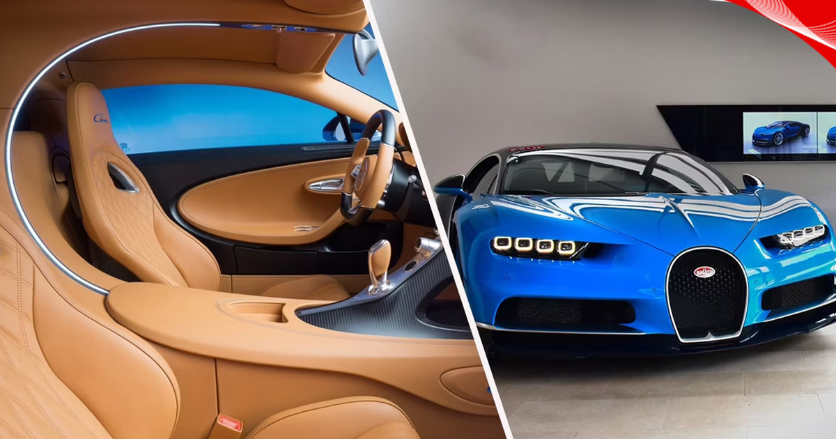 Interior Luxury of Bugatti Chiron