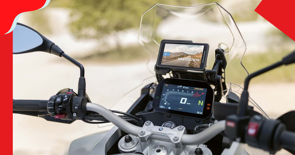 GPS Navigation in  bmw s1000rr